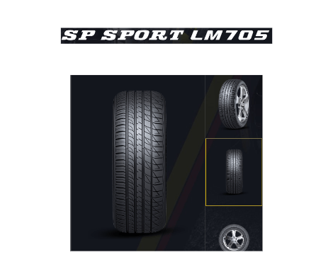 كفرات دنلوب SP SPORT LM705 