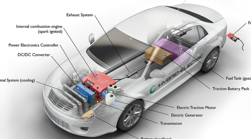تعمل السيارات الهجين بنظام خاص من خلال